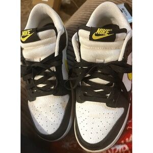 Nike dunk low black/ opti yellow